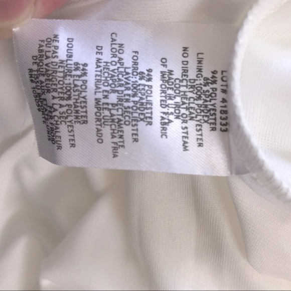 XSCAPE Off the Shoulder Ruffle Hem Crepe Gown Sz. 6 & 8 (NWT) - Picture 9 of 11